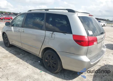 2004 Toyota Sienna Le из США, поврежденный, VIN 5TDZA23C34S112624